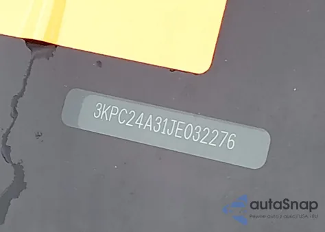 2018 Hyundai Accent Se from USA, damaged, VIN 3KPC24A31JE032276